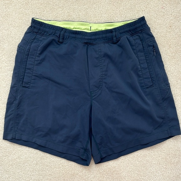 Birddogs Navy Blue Men’s Lined Boom For Your Broomstick Shorts Size Medium - Picture 1 of 9